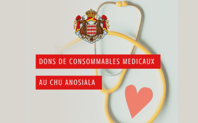 Le CHU d’Anosiala reçoit différents consommables médicaux de la part du Consulat de Monaco