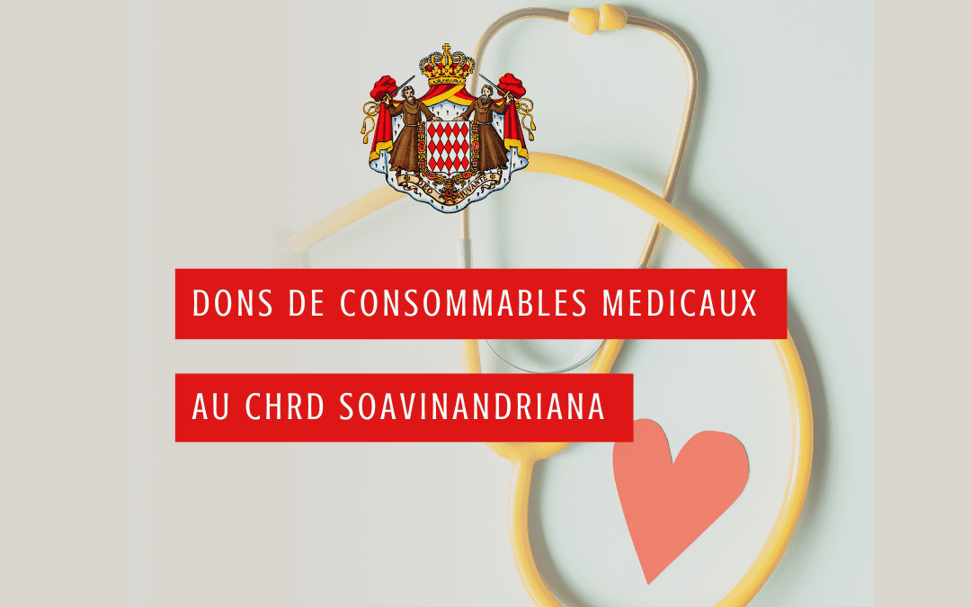 Le CHRD de Soavinandriana a reçu des consommables médicaux