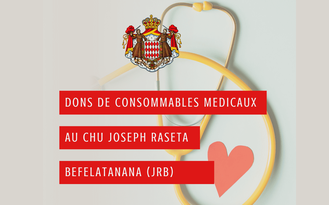 Le Centre Hospitalier Universitaire Joseph Raseta de Befelatanana (CHU JRB) reçoit des équipements et consommables médicaux