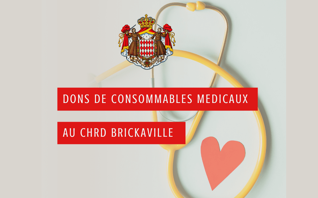 Le Centre Hospitalier de référence du District de Brickaville reçoit des dons de consommables médicaux de la part du consulat de Monaco